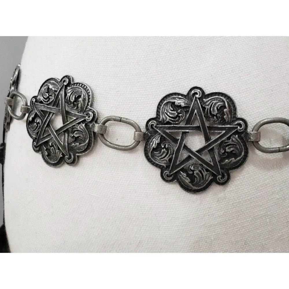 NEW Killstar Gothic Pentagram Chain Belt Occult Witchy Grunge Punk Emo Festival